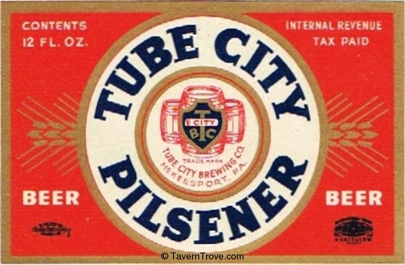 Tube City Pilsener Beer
