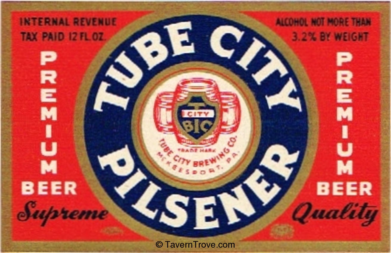 Tube City Pilsener Premium Beer 