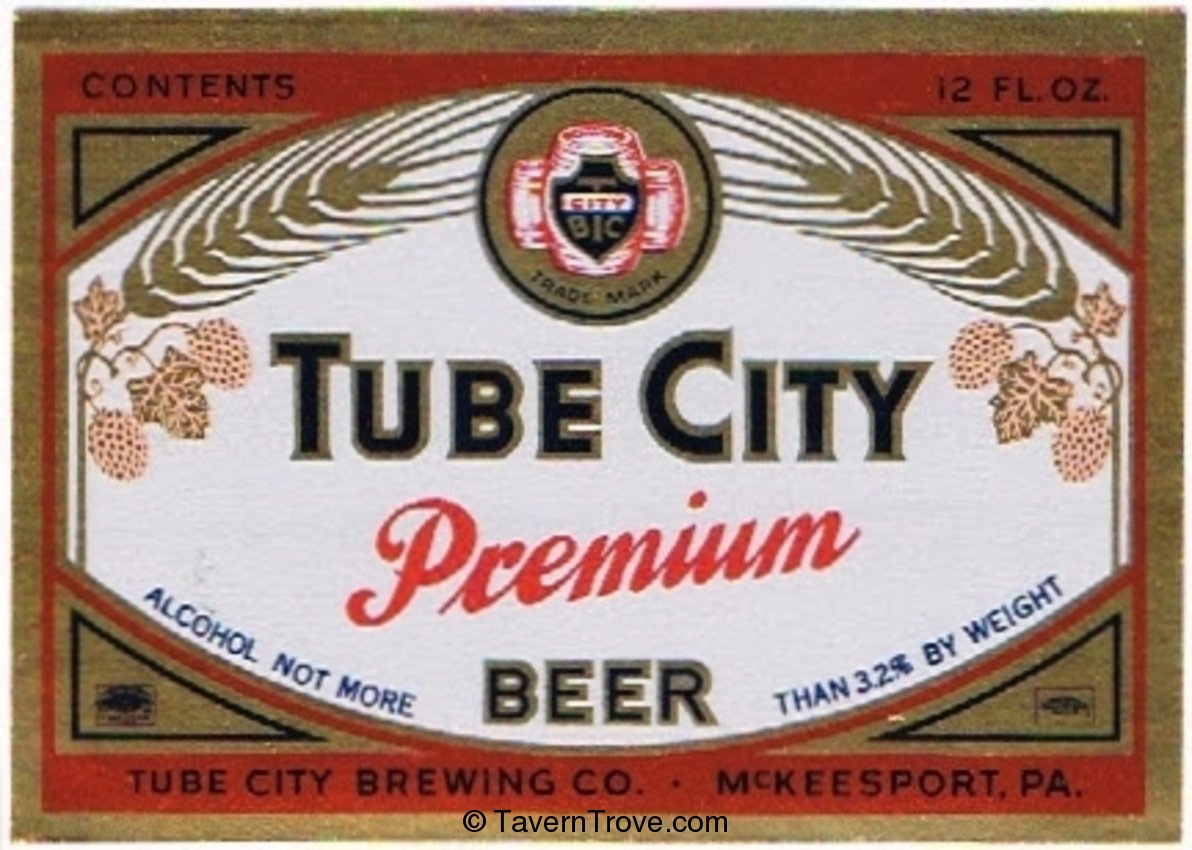 Tube City Premium Beer 