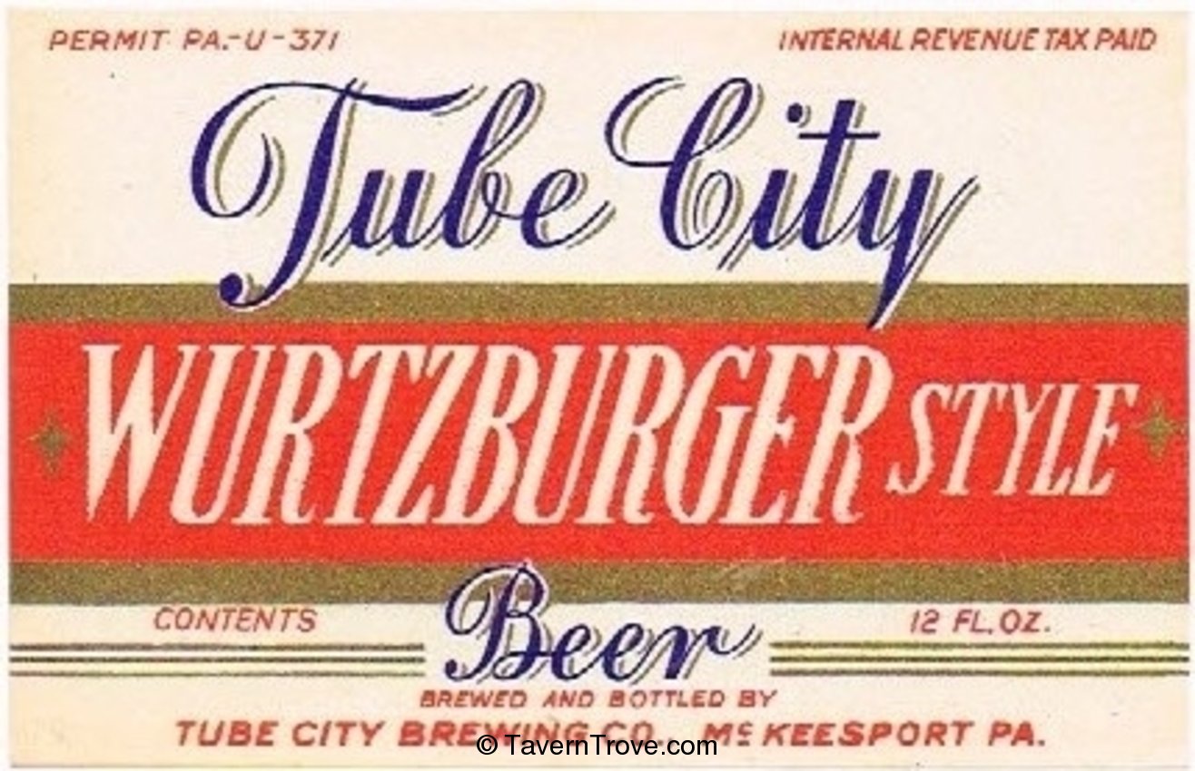 Tube City Wurtzburger Style Beer 