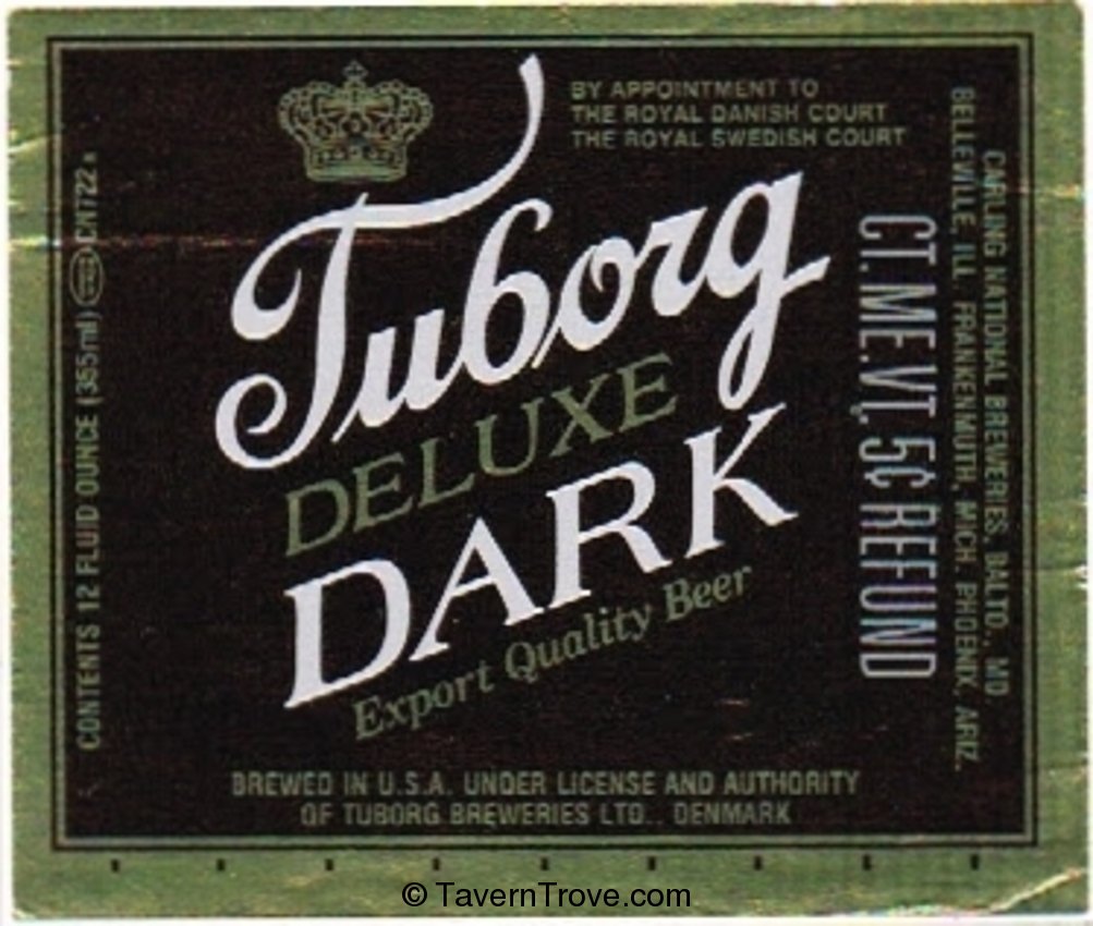 Tuborg Deluxe Dark Beer