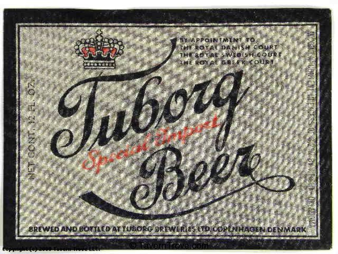 Tuborg Special Import Beer