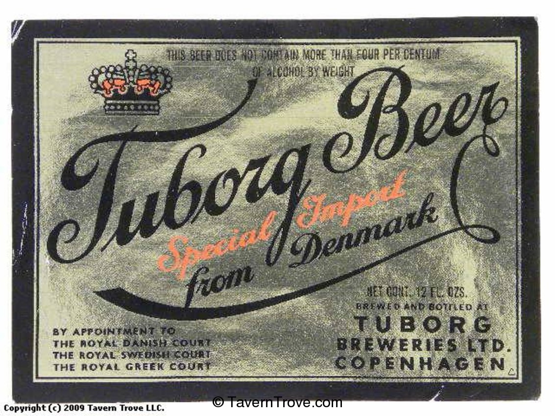 Tuborg Special Import Beer