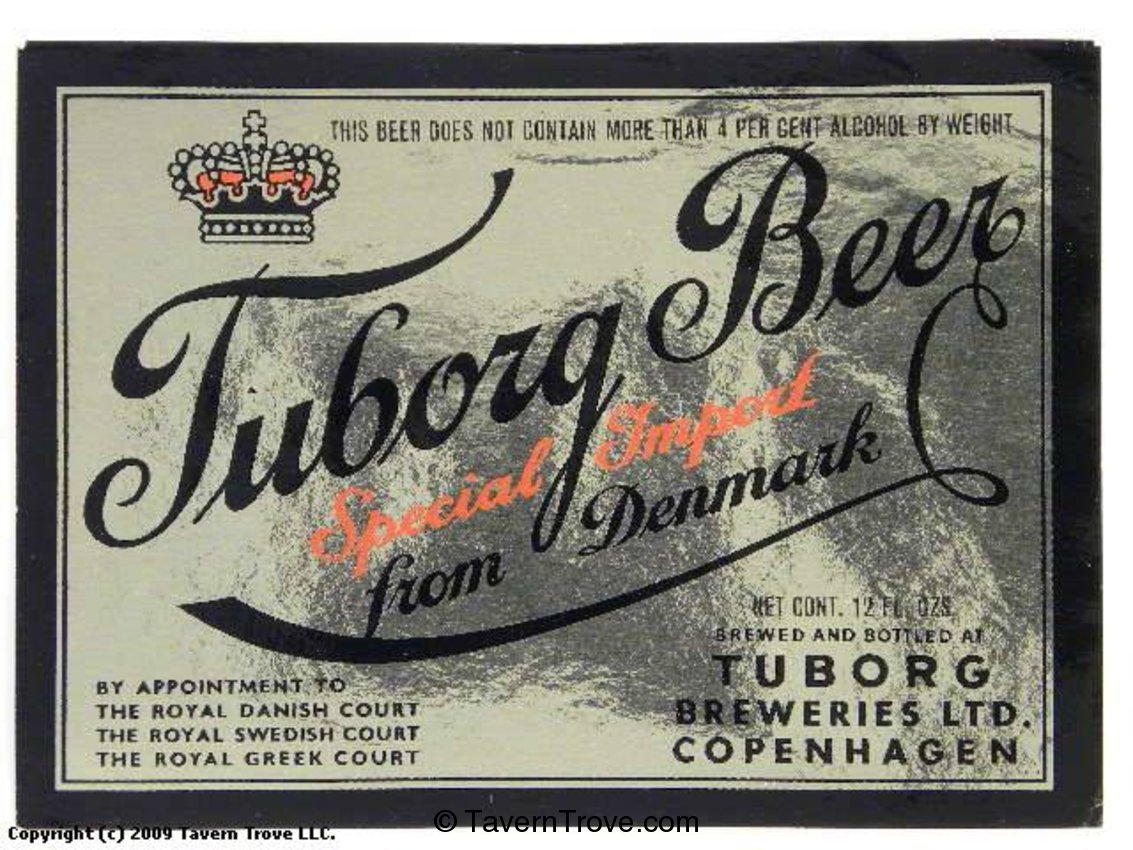 Tuborg Special Import Beer