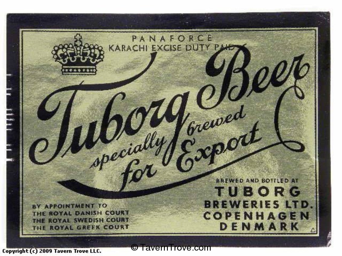 Tuborg Specially Brewed Beer