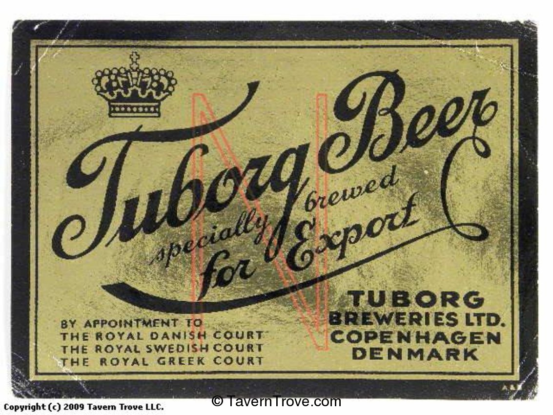 Tuborg Specially Brewed Beer