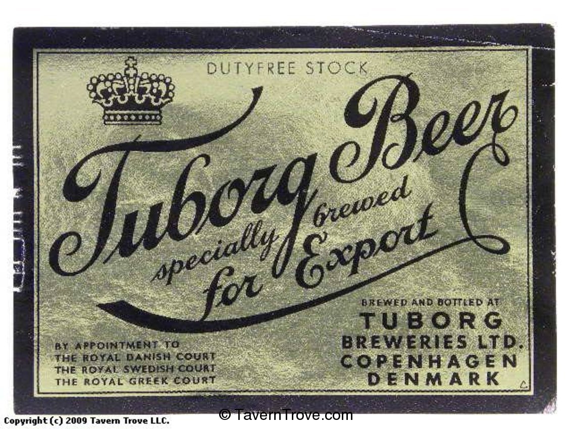 Tuborg Specially Brewed Beer