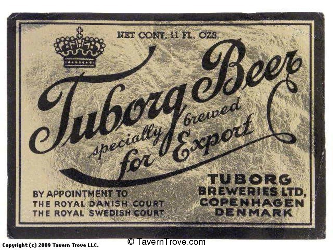 Tuborg Specially Brewed Beer