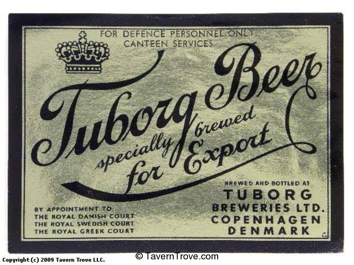 Tuborg Specially Brewed Beer