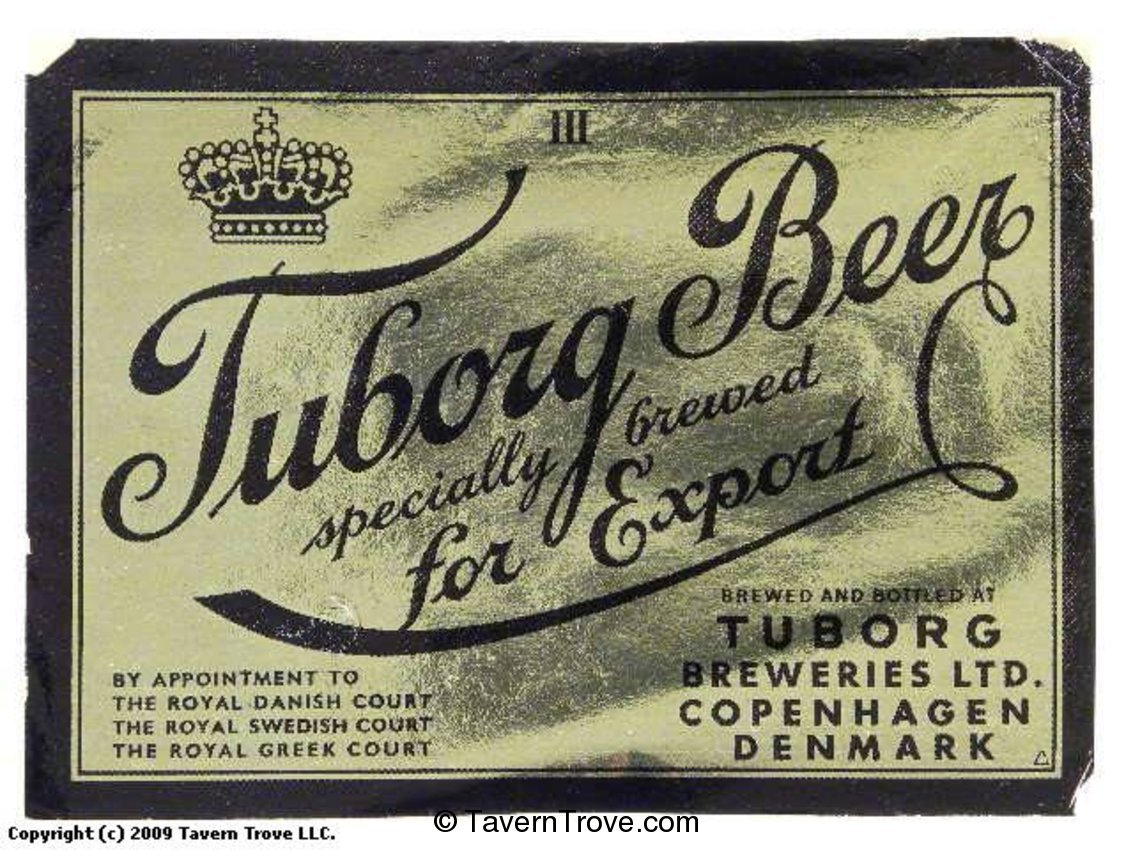 Tuborg Specially Brewed Beer