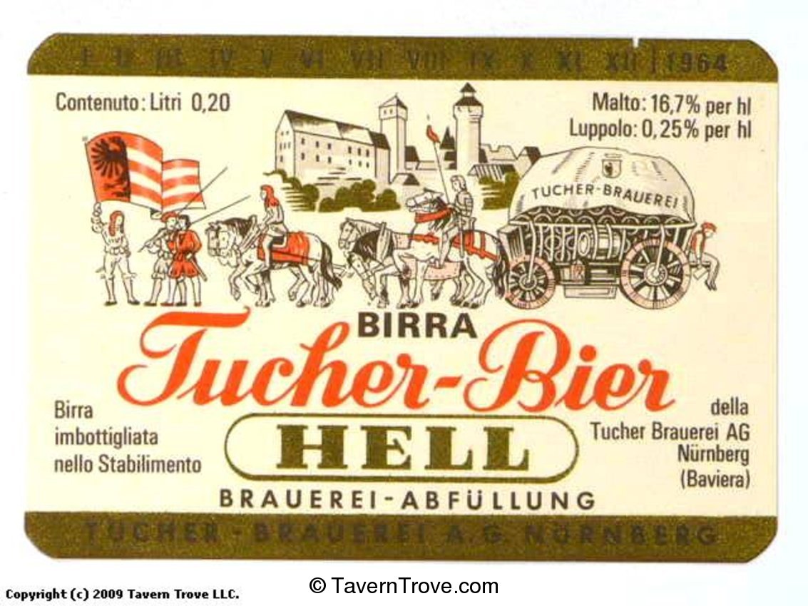 Tucher-Bier Hell