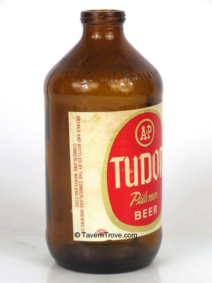 Item 95154 1970 Tudor Pilsner Beer Handy "Glass Can" Bottle