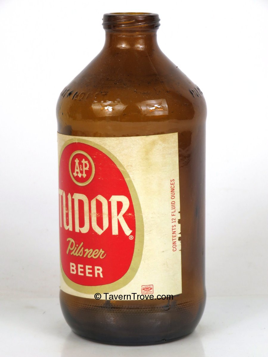 Item 95154 1970 Tudor Pilsner Beer Handy "Glass Can" Bottle