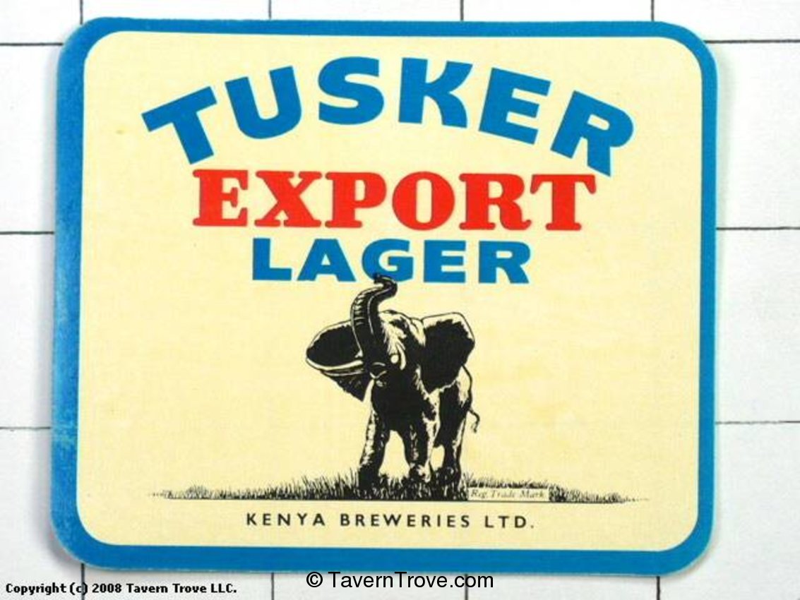 Tusker Export Lager