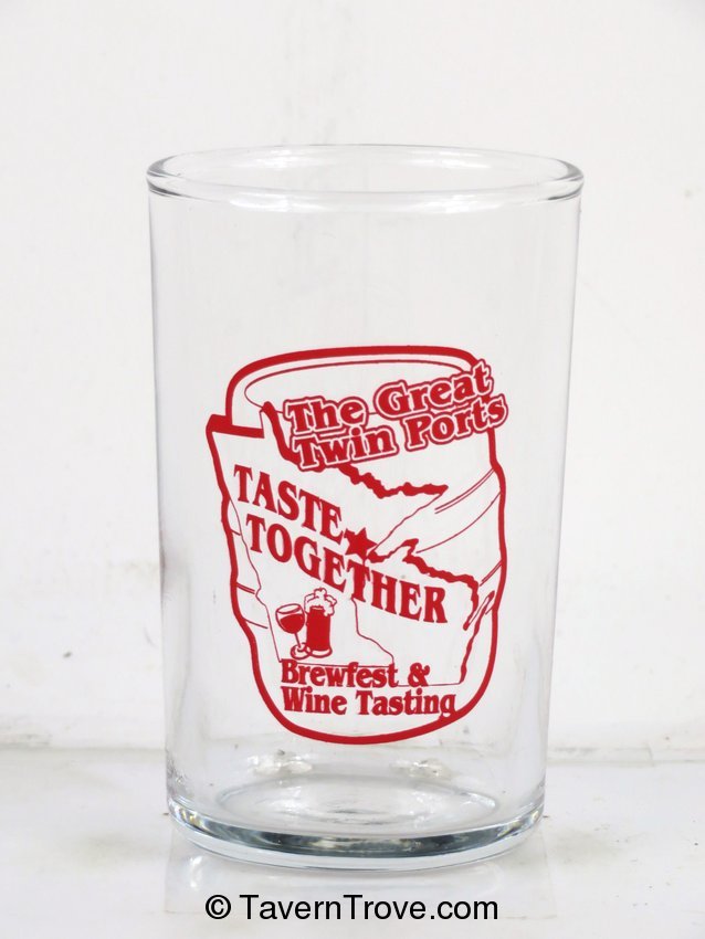 Twin Ports Brewfest Tasting Glass, Duluth, Minnesota