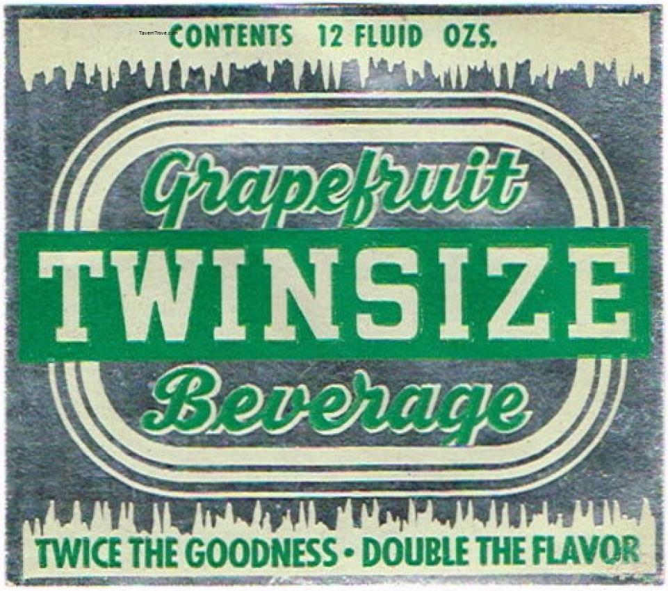 Twin Size Grapefruit Beverage (manufacturer unknown)