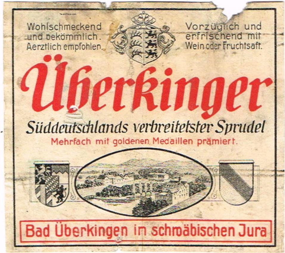 Uberkinger Table Water Jura Germany