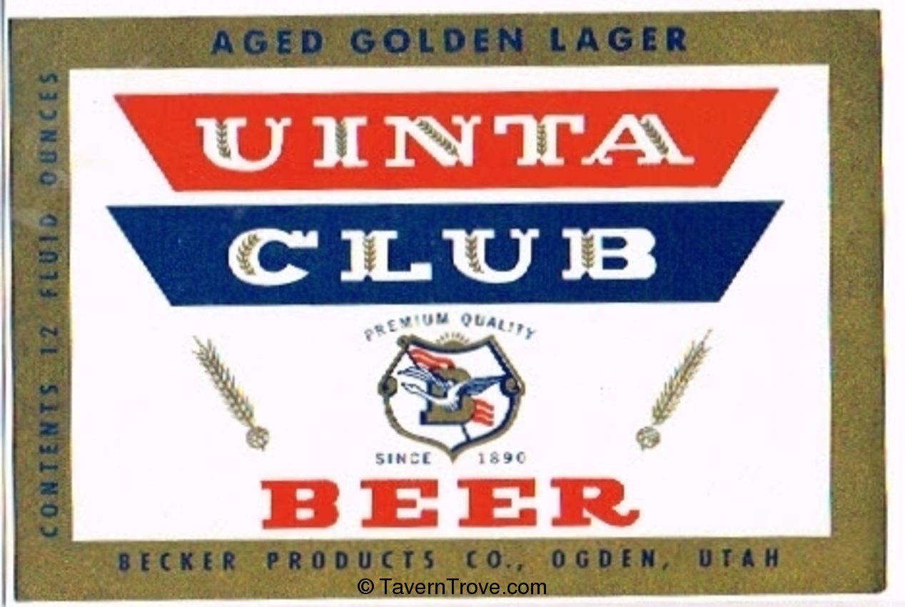 Uinta Club Beer