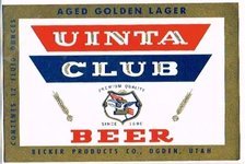 Uinta Club Beer