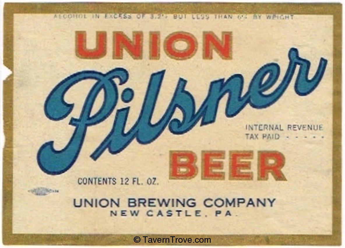 Union Pilsner Beer