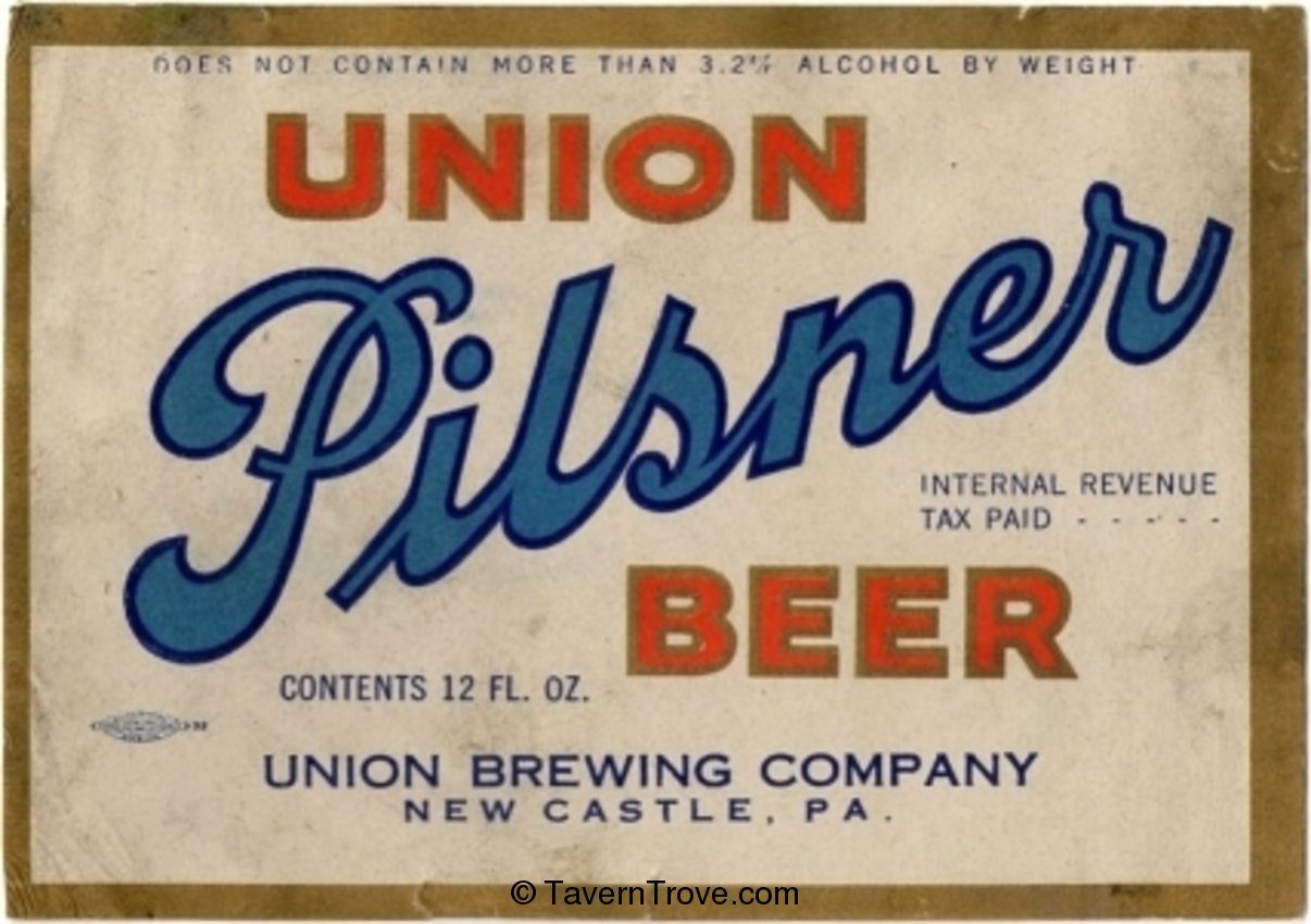 Union Pilsner Beer