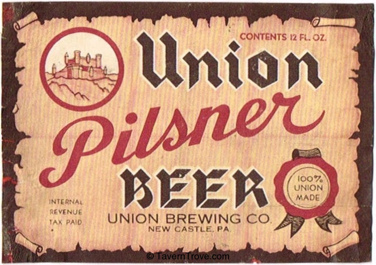 Union Pilsner Beer