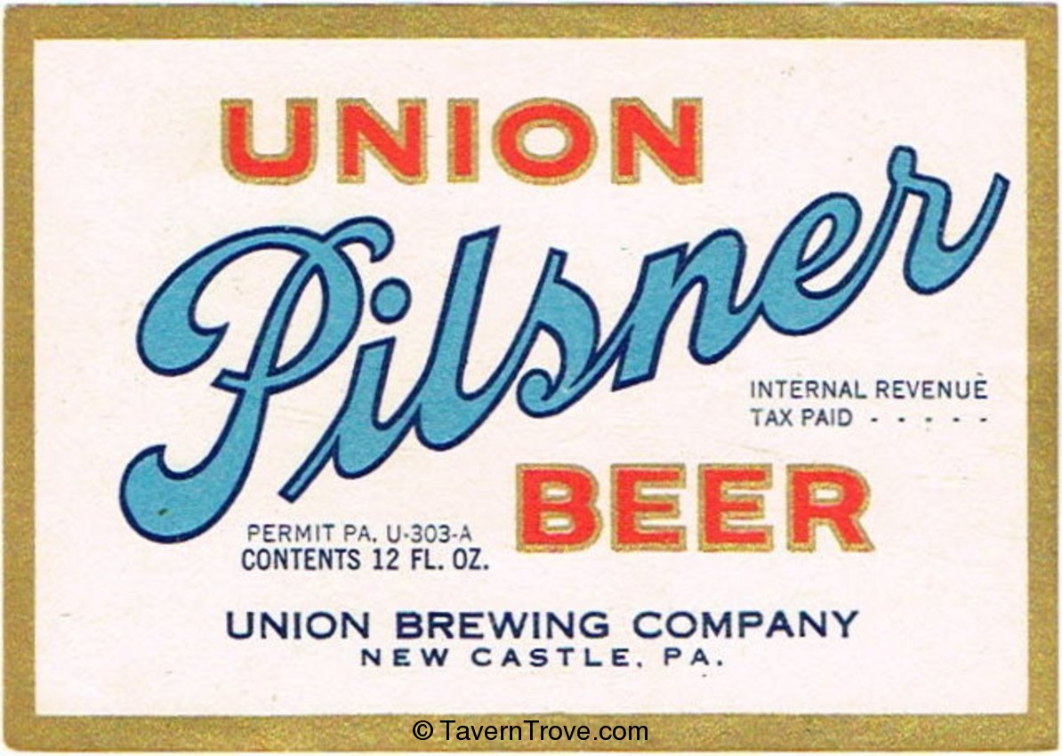 Union Pilsner Beer