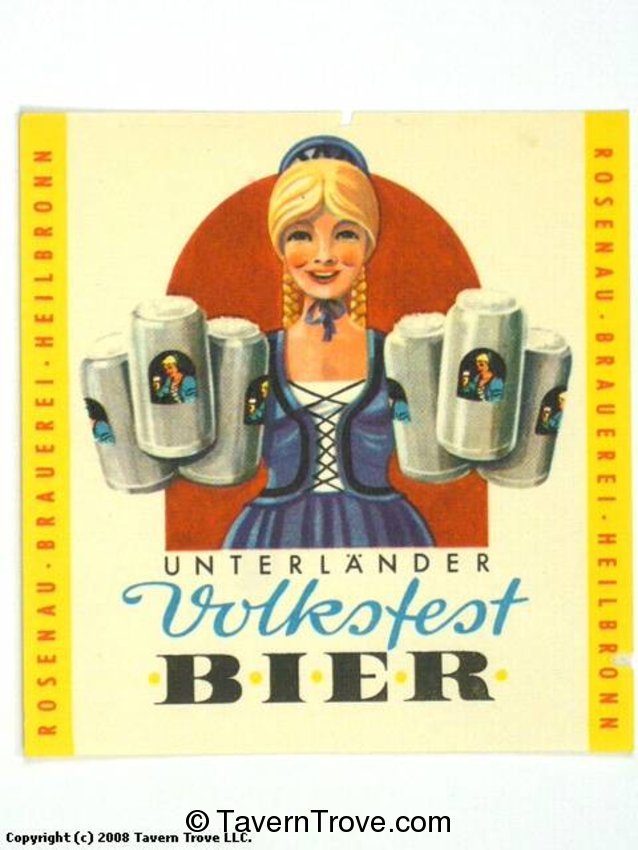 Unterlander Volkfest Bier