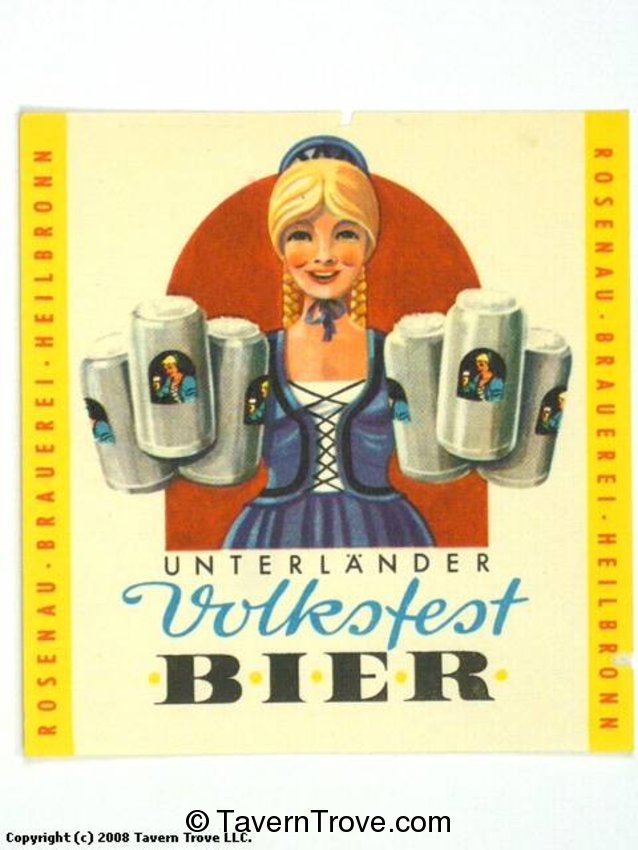 Unterlander Volkfest Bier