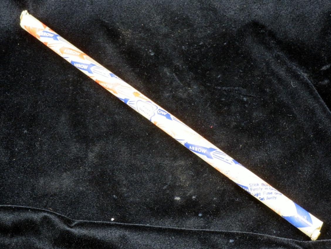Fireworks Arrow Roman Candle Unused