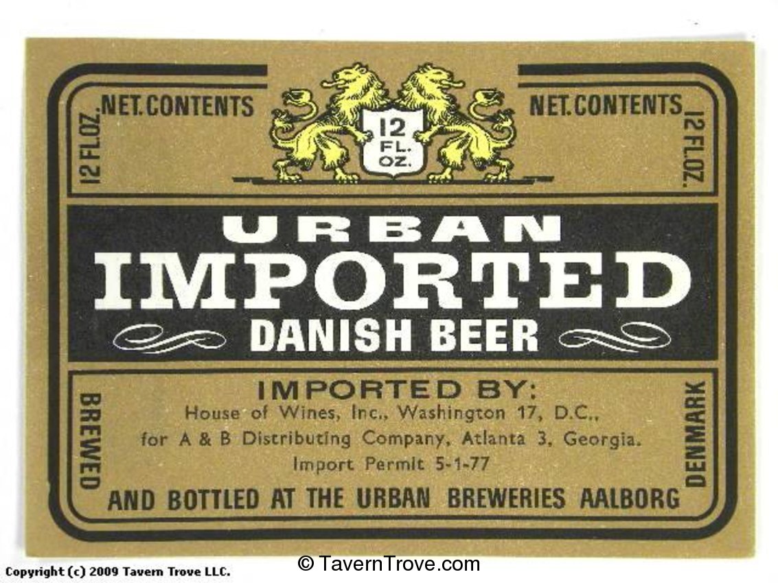 Urban Imported Dansh Beer