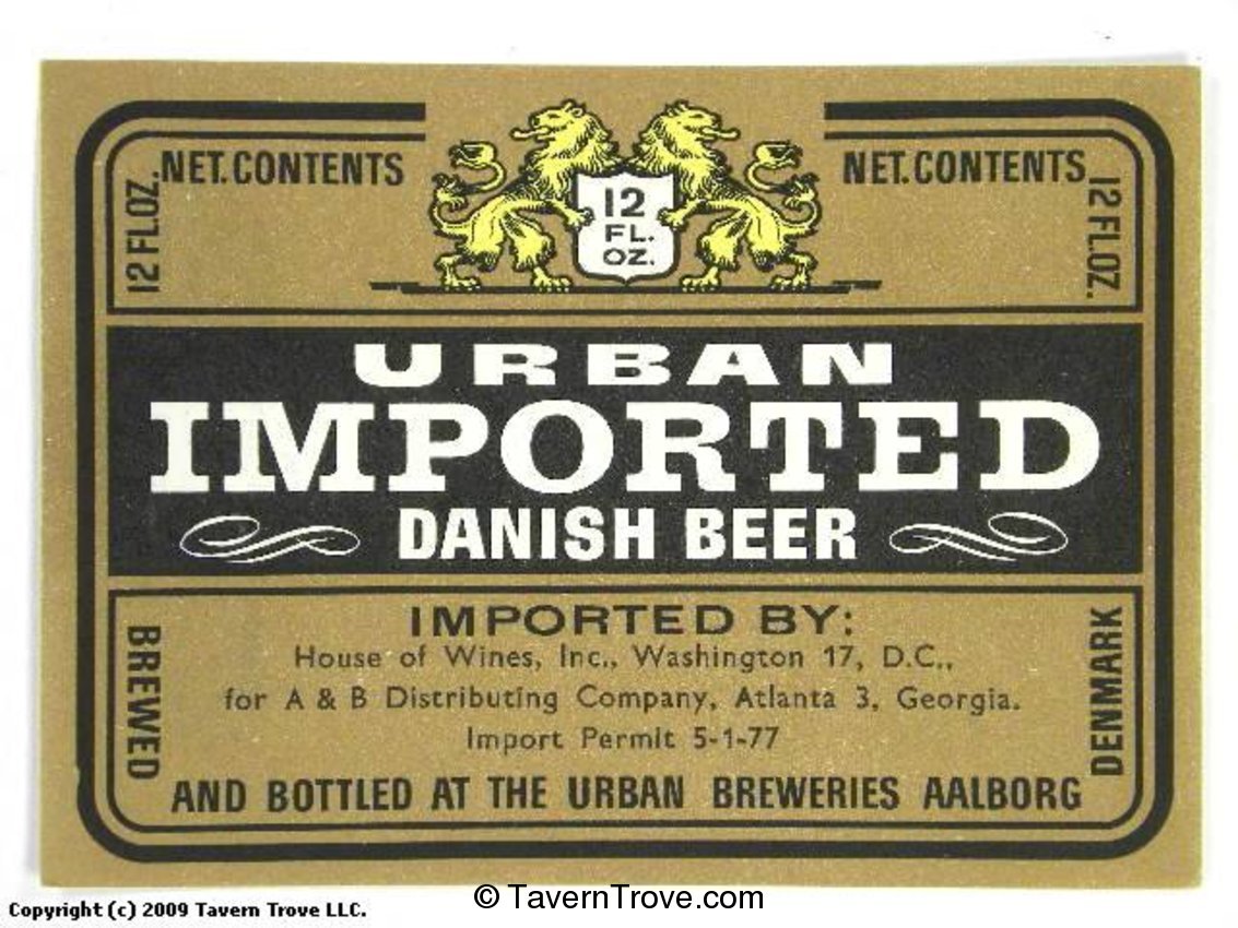 Urban Imported Dansh Beer