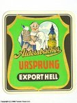 Ursprung Export Hell
