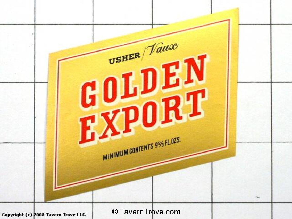 Usher's Golden Export