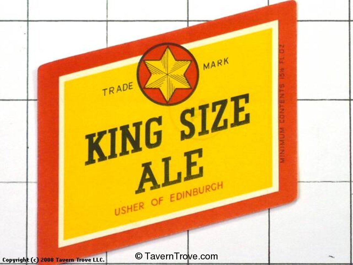Usher's King Size Ale