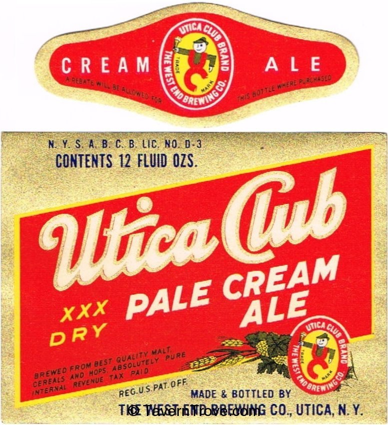 Utica Club  Pale Cream Ale