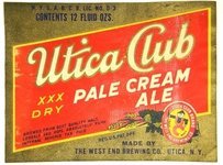 Utica Club  Pale Cream Ale