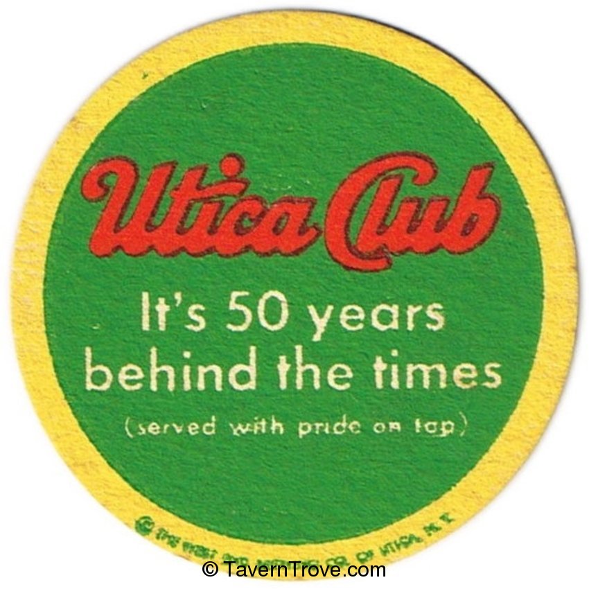 Utica Club Beer