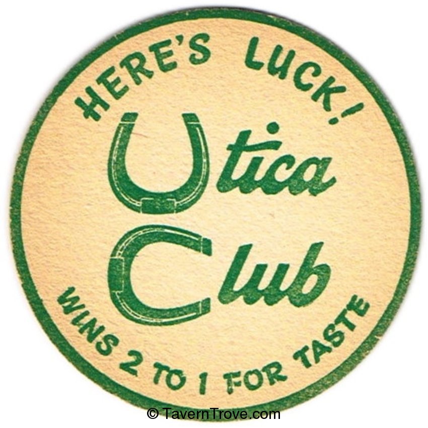 Utica Club Beer 