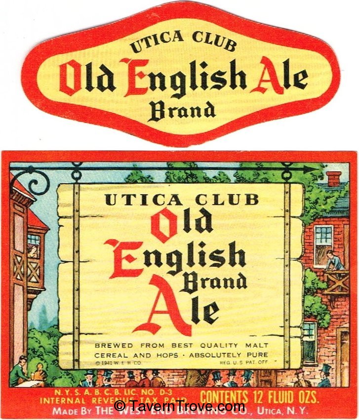 Utica Club Old English Brand Ale
