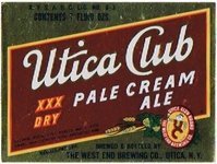 Utica Club Pale Cream Ale