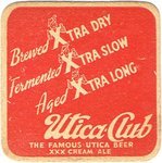 Utica Club Beer/XXX Cream Ale