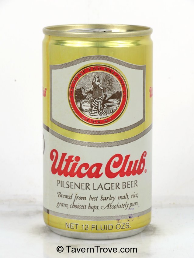 Utica Club Pilsener Lager Beer