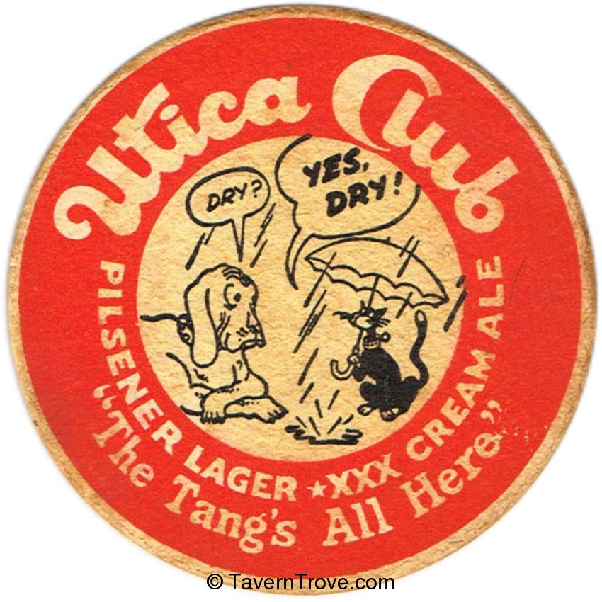Utica Club Pilsener/Lager/XXX/Cream Ale