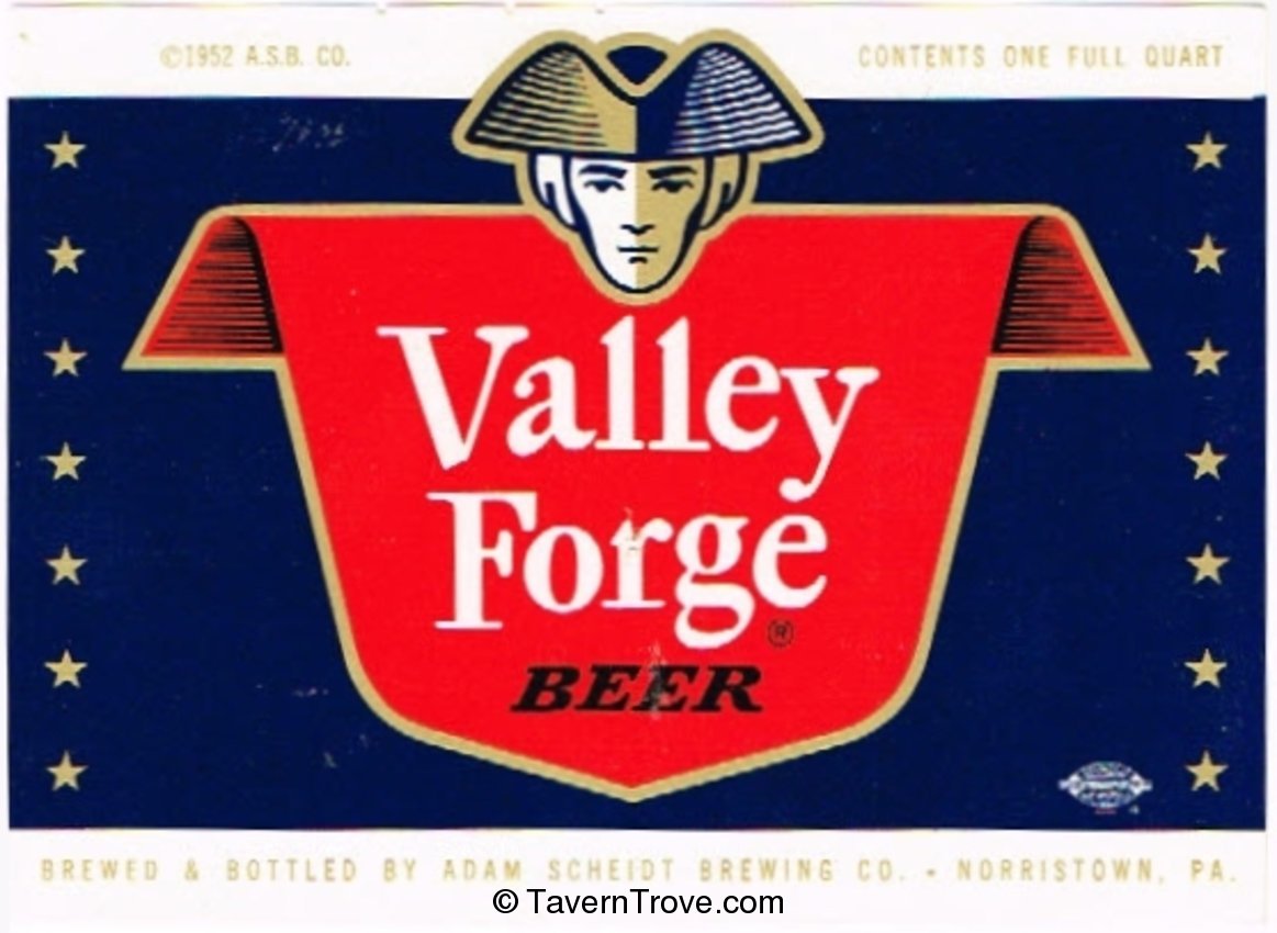 Valley Forge Beer 