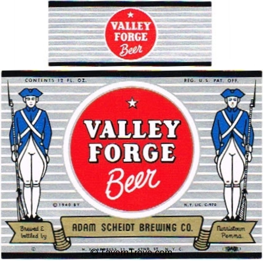 Valley Forge Beer 