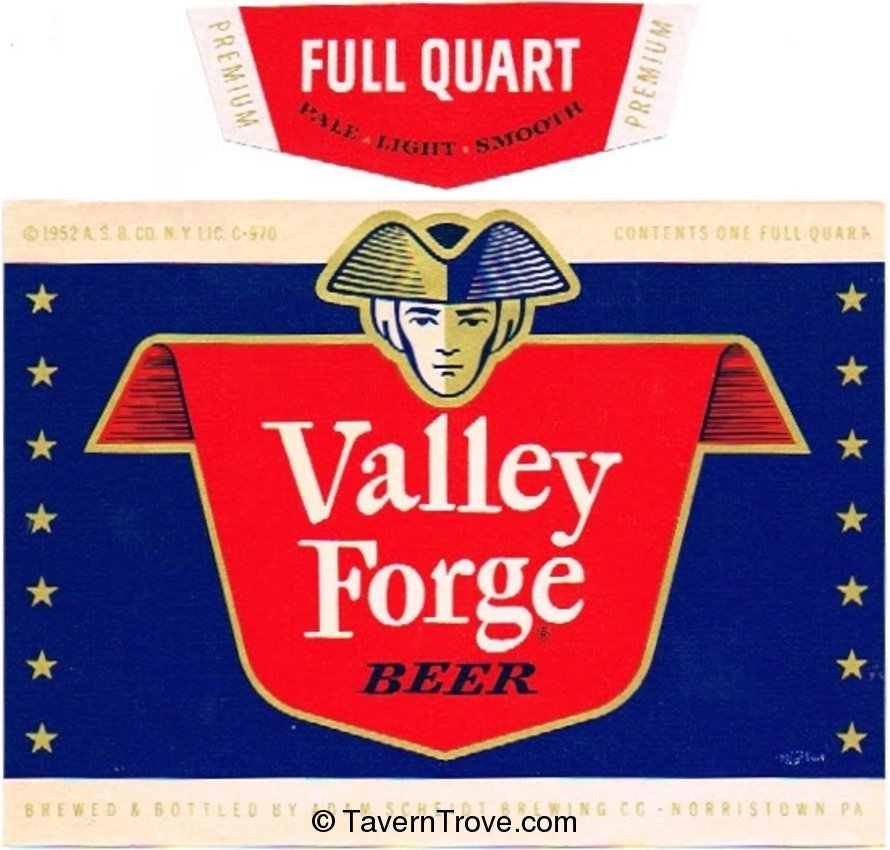 Valley Forge Beer 