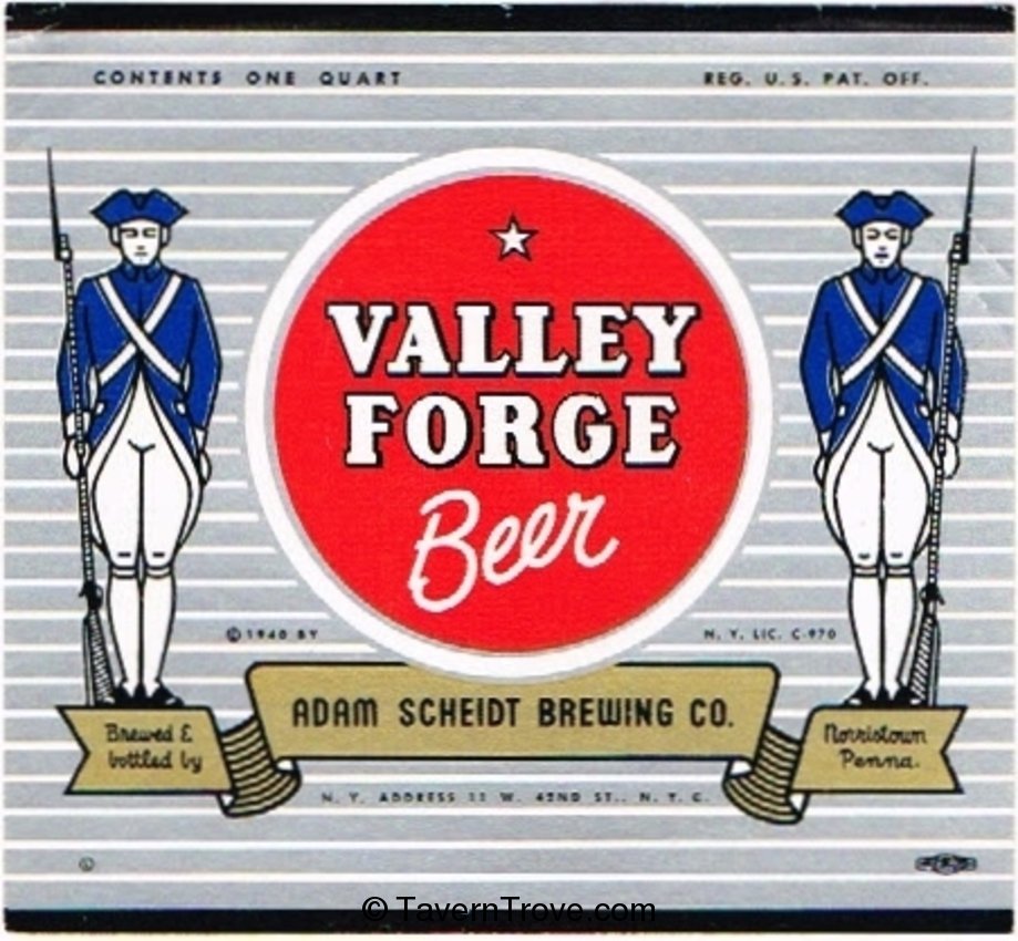 Valley Forge Beer