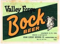 Valley Forge Bock Beer 