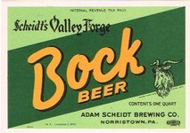 Valley Forge Bock Beer
